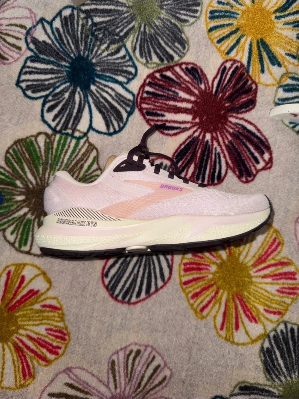 Brooks Women’s Adrenaline GTS Light Pink/Peach Running Shoe